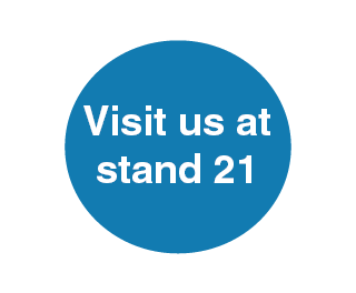 Visit us at stand 21